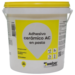 Adhesivo Cerámico Pasta AC Weber 25â€¯kg.