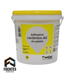 Adhesivo Cerámico Pasta AC Weber 25 kg.