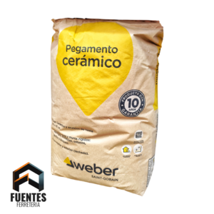 Adhesivo Cerámico Weber QUI 045 25 Kg.
