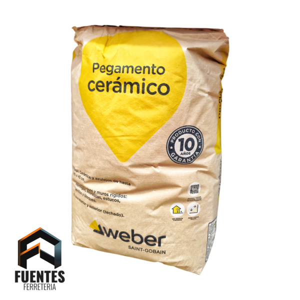 Adhesivo Cerámico Weber QUI 045 25 Kg.