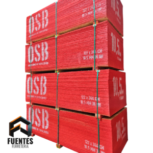 OSB Nacional 10,5 mm. / 1220 x 2440 mm.