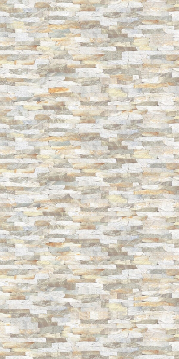 Simplisima Piedra Azteca Amarilla 6mm. 1,20 x 2,40 mts.