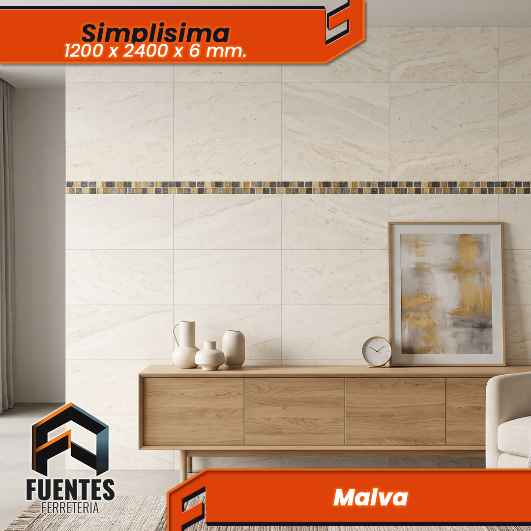 Simplisima Malva / 6 x 1200 x 2400 mm - Imagen 3
