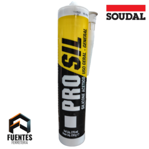 Silicona Acética Neutra Transparente PROSIL 270 ml