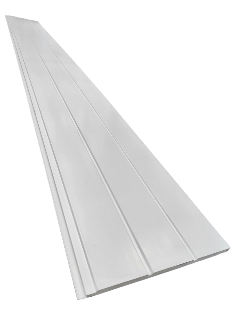 Metal Siding Blanco Tres Tablas White-3T / 3,80 x 0,38 mts.