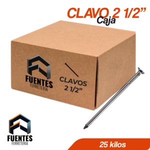 Caja de clavos 2 1/2"