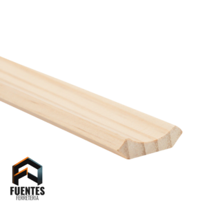 Cornisa Pino Finger 0,75â€ x 2â€ x 3,05 mts