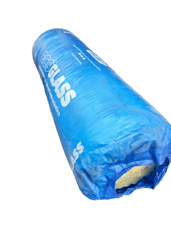 Lana de Vidrio libre 50 mm Ecoglass 14,4 mts 1,2 x 12 m