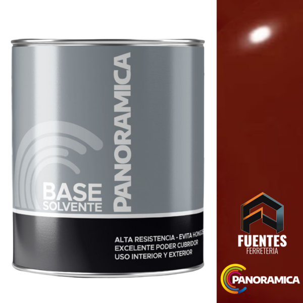 Esmalte Anticorrosivo Rojo 1/4