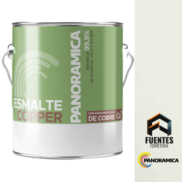 Pintura Esmalte al Agua Copper Blanco GL