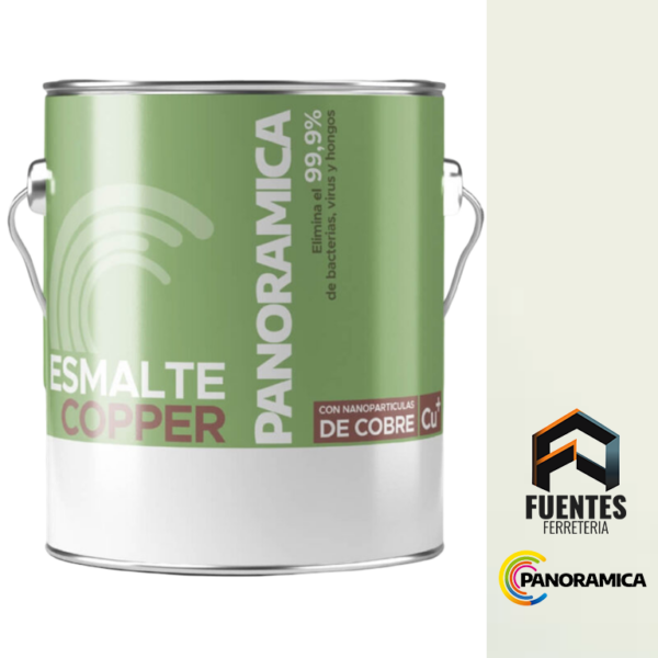 Pintura Esmalte al Agua Copper Blanco Invierno GL
