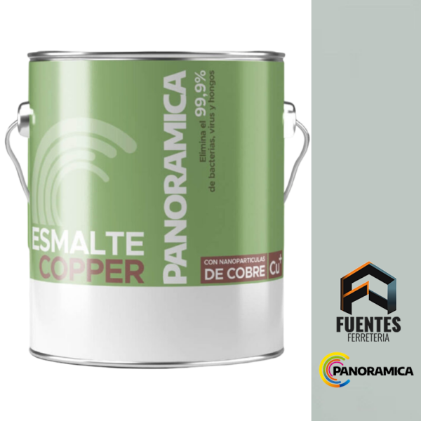 Pintura Esmalte al Agua Copper Ceniza Activa GL