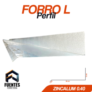 Perfil Hojalata Forro L