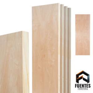 Puerta Placa Terciado / 4,5 x 60 x 200 cms.