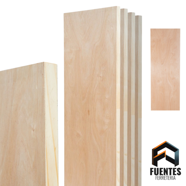 Puerta Placa Terciado / 4,5 x 60 x 200 cms.
