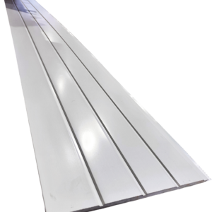 Metal Siding Blanco Cuatro Tablas SZG-White / 3,80 x 0,38 mts.