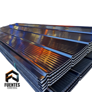 Zinc 5V 0.35 Prepintado Negro / 2500 x 900 mm.