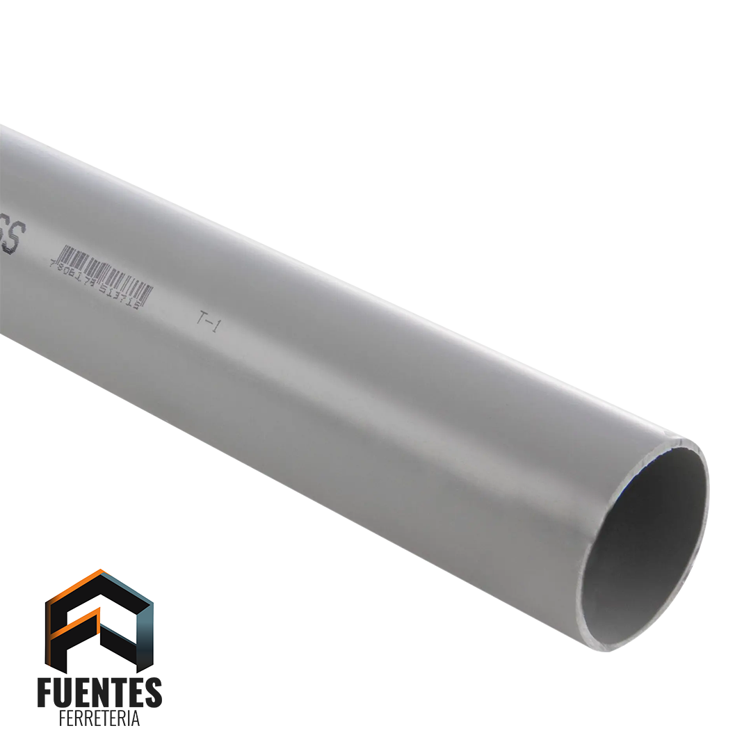 PVC Sanitario Gris / 50 mm. x 6 mts.