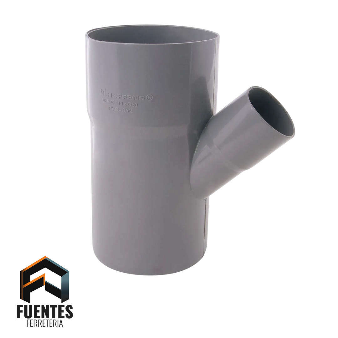 VEE PVC Sanitario GRIS 110 mm a 50 mm