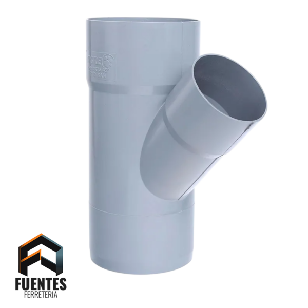 VEE PVC Sanitario GRIS 110 mm a 75 mm
