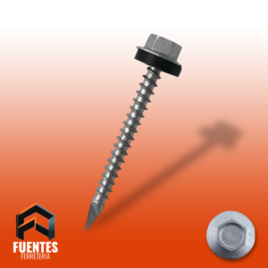 Tornillo Hexagonal Punta Espada 1 1/2" / Caja: 100 Unidades aprox.