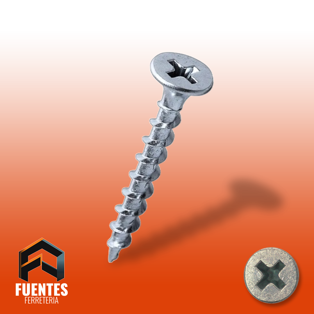 Tornillo Volc./Mad. CRS ZN 3" / Caja: 100 unidades aprox.