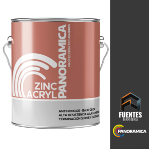Pintura Zinc Acryl Gris GL