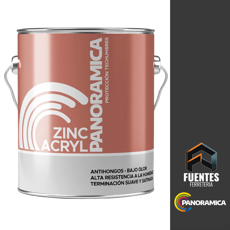 Pintura Zinc Acryl Gris GL