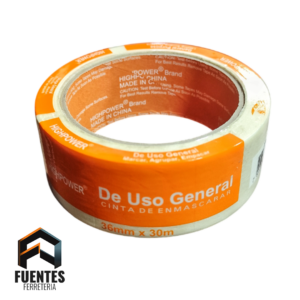 Cinta Masking Tape Highpower - 36 mm x 30 mts