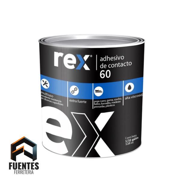 Rex Contacto Tarro - 120 cc