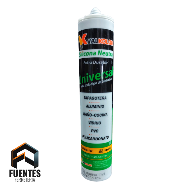 Silicona VALPRIK Neutra Manhattan 280 ML