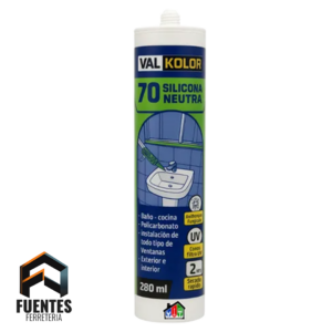 Silicona VALKOLOR Blanca 280 ml