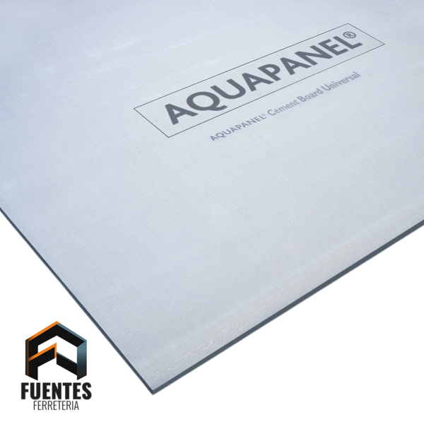 Placa Cementicia AQUAPANEL 8 mm - 1200 x 2400 mm