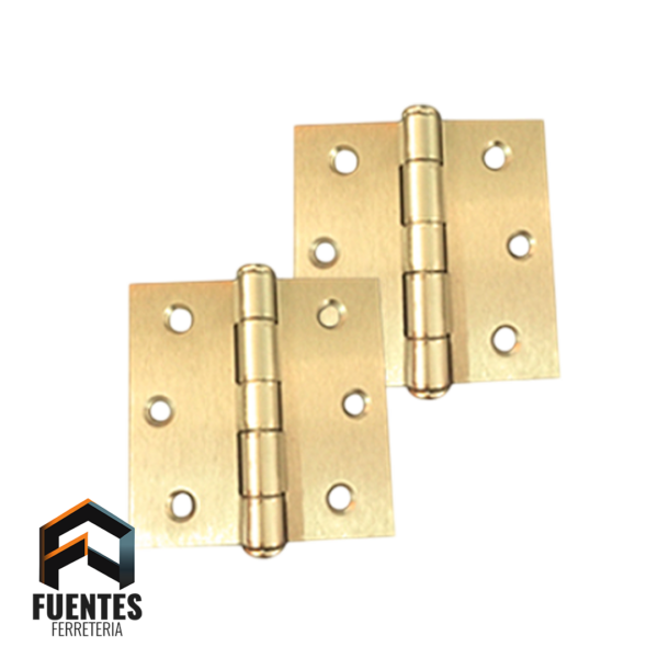 Bisagra BASH con golillas 3x3 set 2 unidades