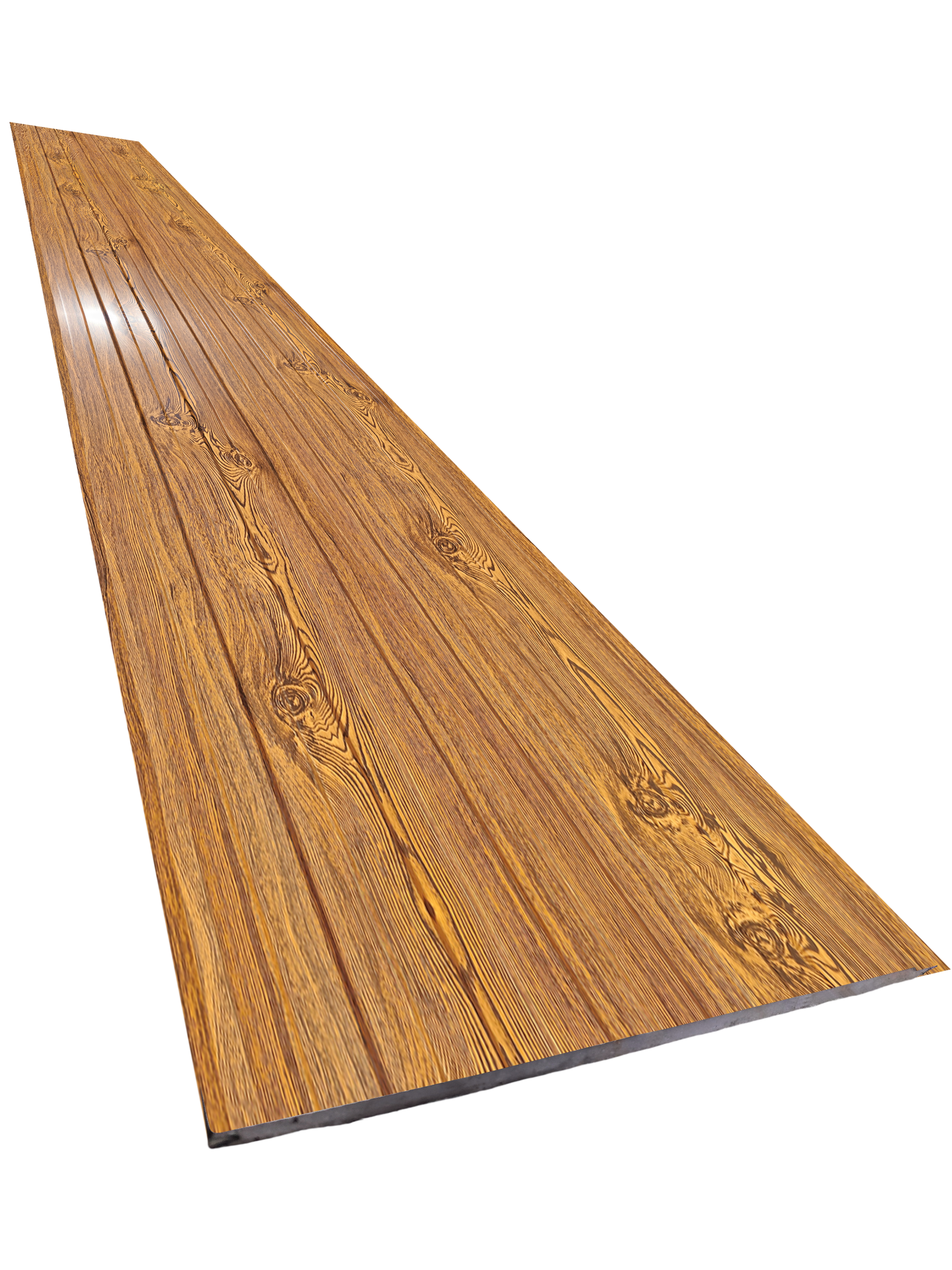 Metal Siding Castaño 7 Tablas CCB-A006 / 3,80 x 0,38 mts.