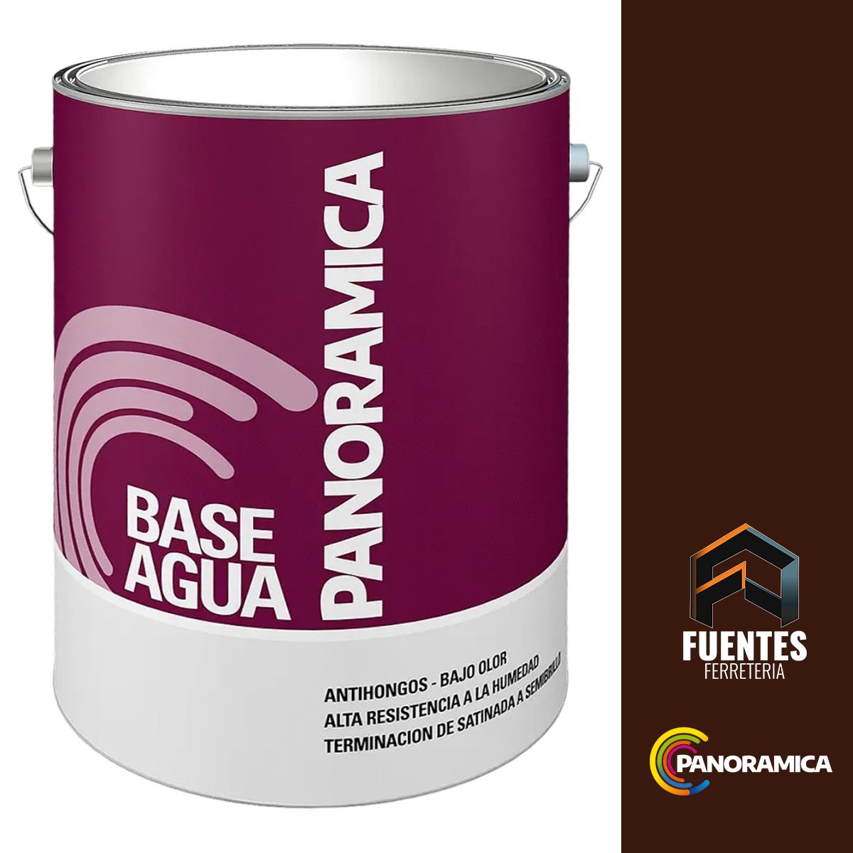 Pintura Fibrocopper Chocolate GL