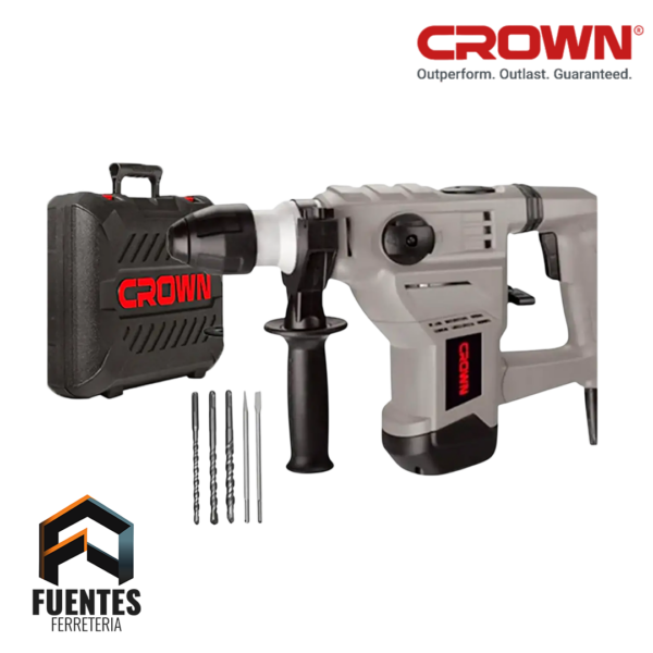 Rotomartillo Combinado CROWN CT18080V BMC 1250 W
