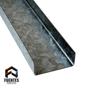 Estructural U 2 x 3" - 62 x 25 x 0,85 mm - 6 mts