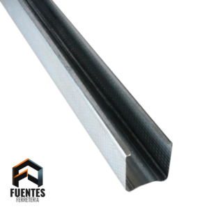 Tabique Montante Económico - 38 x 38 x 6 x 0,5 mm - 2,4 mts