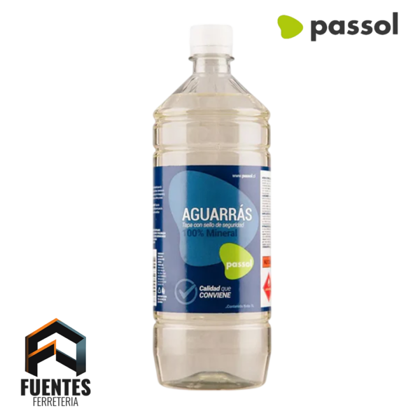 Aguarrás Mineral Passol - 1Â lt.