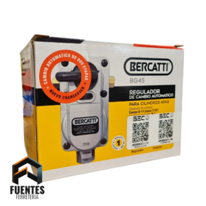 REGULADOR PARA GAS 45 KG BERCATTI