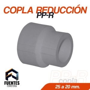 Buje Reducción PP-R ESP-SO 25 - 20 mm