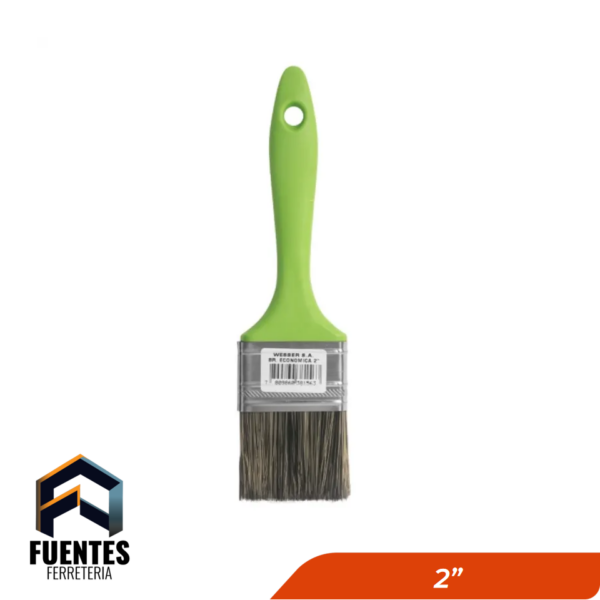 BROCHA WESSER ECO VERDE 2"