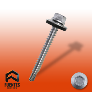 Tornillo Hexagonal Punta Broca 1 1/2 caja de 100 U