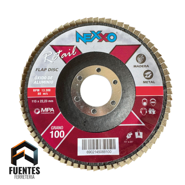 Disco Lija para Pulir Madera 4,5"