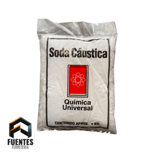 Soda Cáustica Bolsa 1 kilo