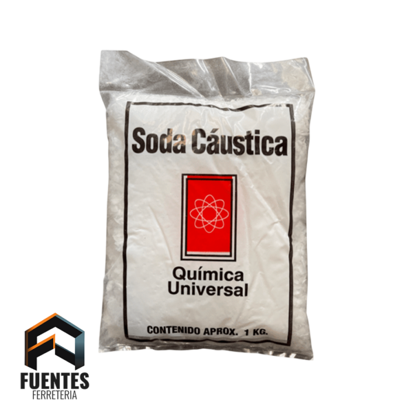 Soda Cáustica Bolsa 1 kilo