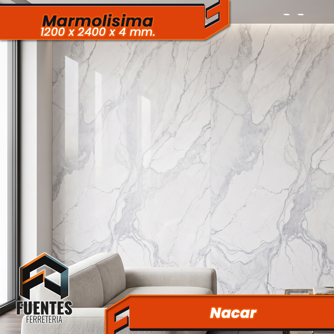 Marmolisima Nacar / 4 x 1200 x 2400 mm - Imagen 3