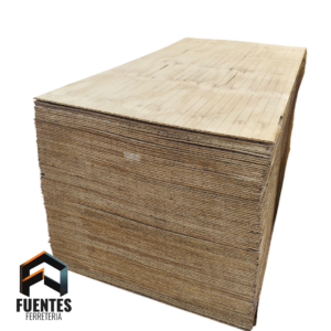 Terciado Ranurado Colonial 9 mm IPV 1220 x 2440 mm
