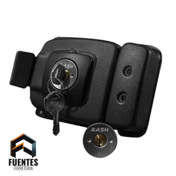 Cerradura Sobreponer BASH 1002 con Caja Negra